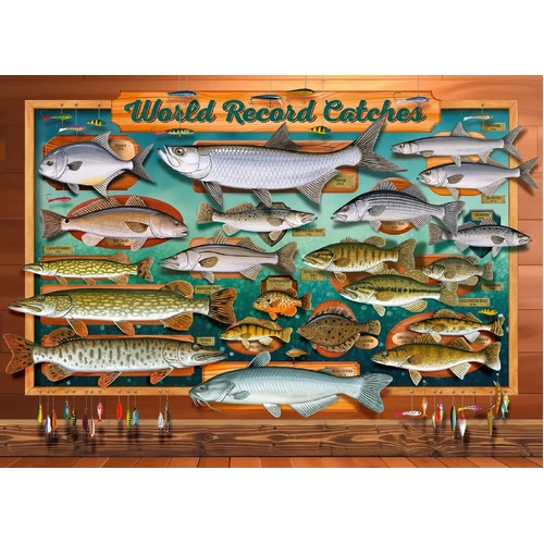 Cobble Hill - World Record Catches Puzzle 500pc
