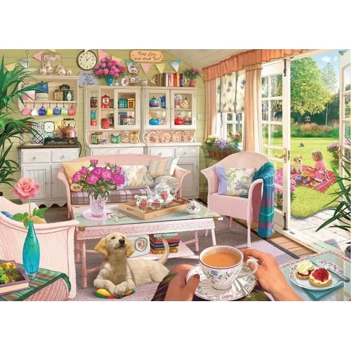 Holdson - Outside my Window - Tea Summer House Puzzle 1000pc