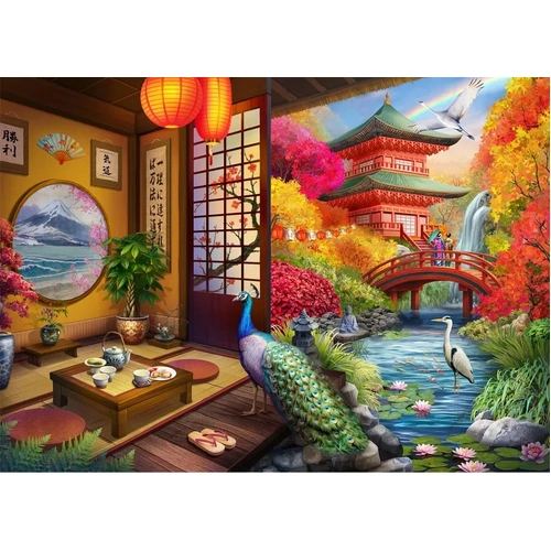 Holdson - Into the Orient - Tranquil Tea House Puzzle 1000pc