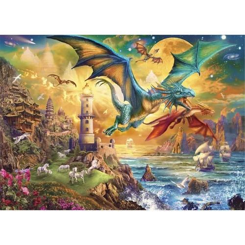 Holdson - Harmony - Dragon Squadron Large Piece Puzzle 500pc