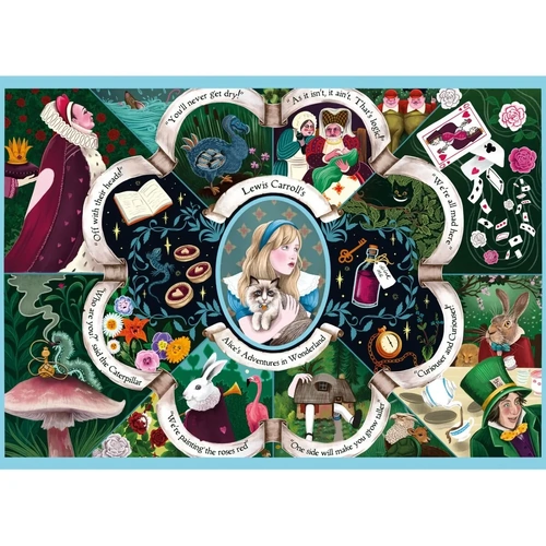 Gibsons - Alice's Adventures in Wonderland Puzzle 1000pc