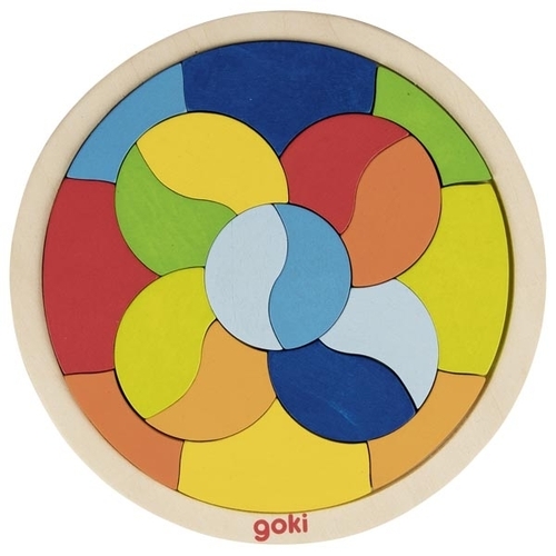 GOKI - Mandala Puzzle 18pc
