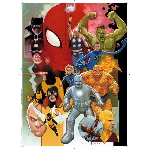 Buy Clementoni - Marvel 80th Anniversary Impossible Puzzle 1000pc