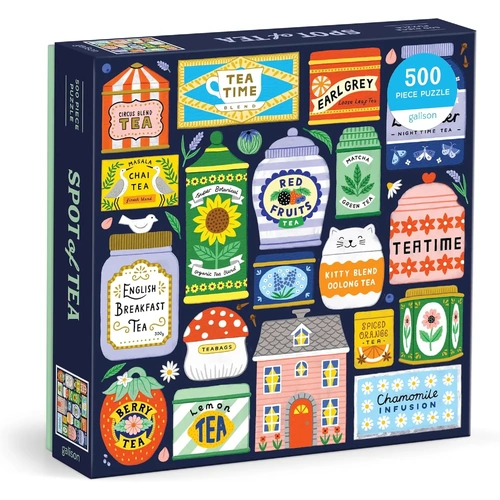 Galison - Spot of Tea Puzzle 500pc