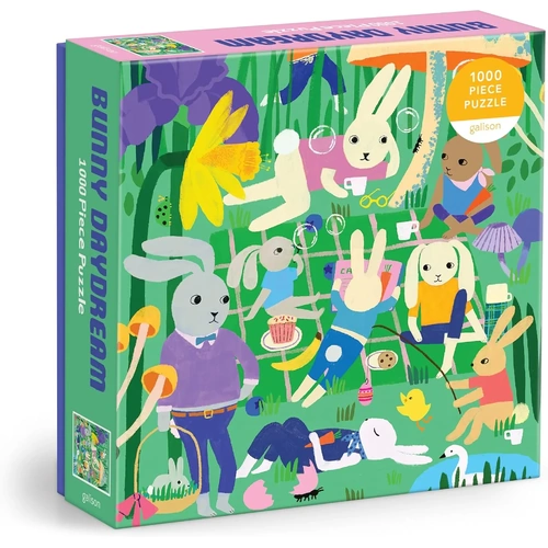 Galison - Bunny Daydream Puzzle 1000pc