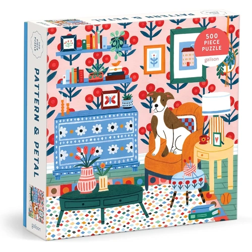 Galison - Pattern and Petal Puzzle 500pc