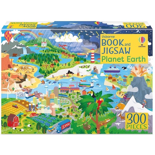 Usborne - Book and Jigsaw - Planet Earth 300pc