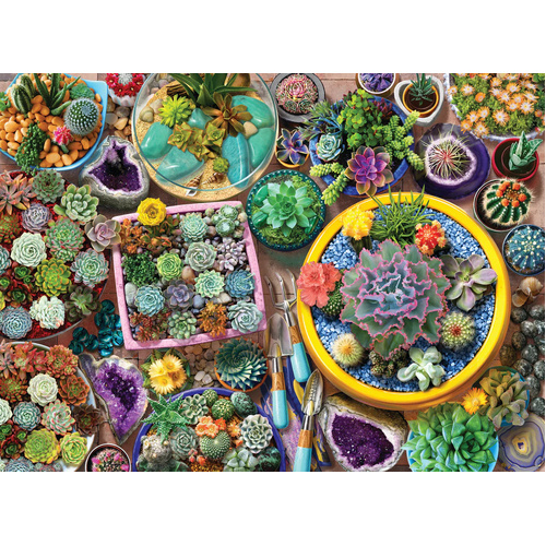 Succulent puzzle shop