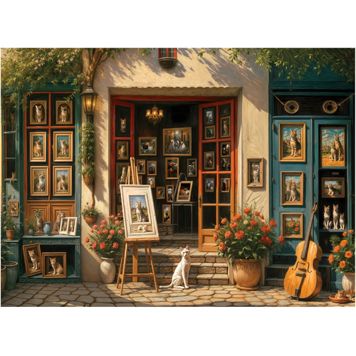 Anatolian - Cat Gallery Puzzle 1000pc