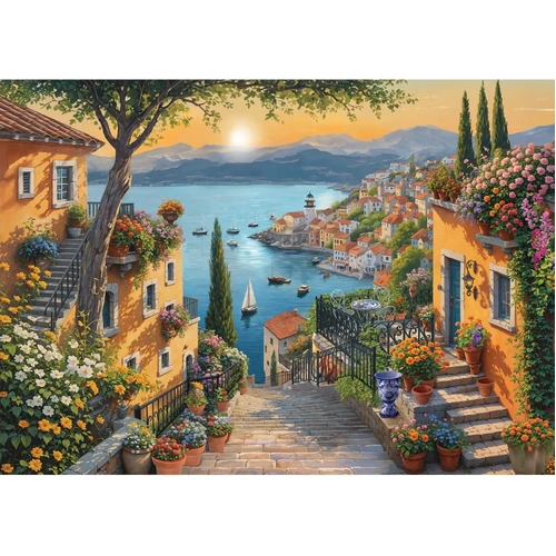 Anatolian - Steps To The Harbour Large Piece Puzzle 700pc