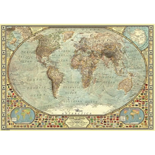 Anatolian - World Map Puzzle 2000pc