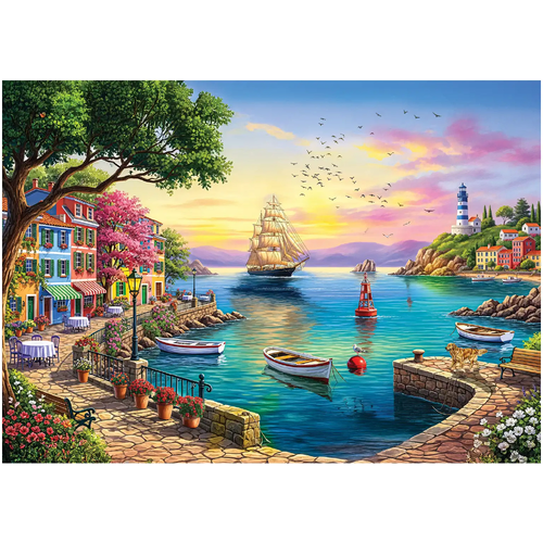 Anatolian - Blue Lighthouse Puzzle 3000pc