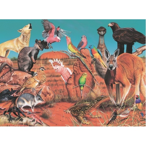 Blue Opal - Wild Australia The Outback Puzzle 100pc
