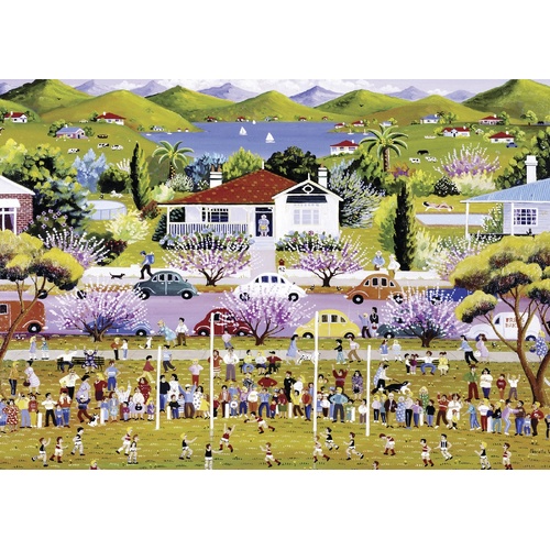 Blue Opal - Saturday Morning Footy Puzzle 1000pc