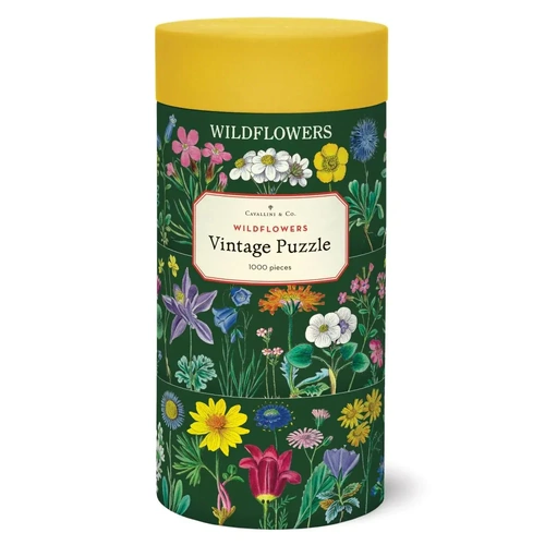 Cavallini - Wildflowers Vintage Puzzle 1000pc