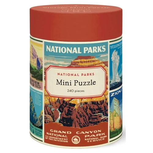 Cavallini - National Parks Mini Puzzle 240pc