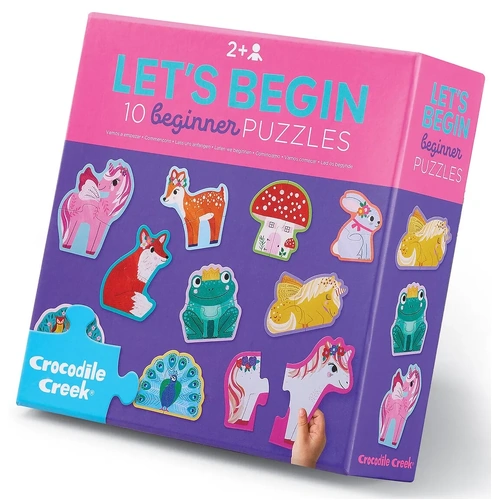 Crocodile Creek - Unicorn Let's Begin Puzzle 2pc