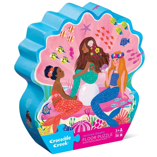 Crocodile Creek - Mermaid Dreams Floor Puzzle 36pc