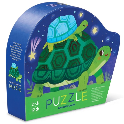 Crocodile Creek - Turtles Together Mini Puzzle 12pc