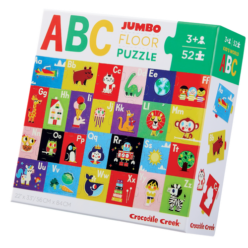 Crocodile Creek - ABC Jumbo Floor Puzzle 52pc