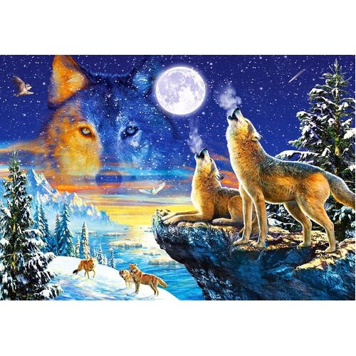 Castorland - Howling Wolves Puzzle 1000pc