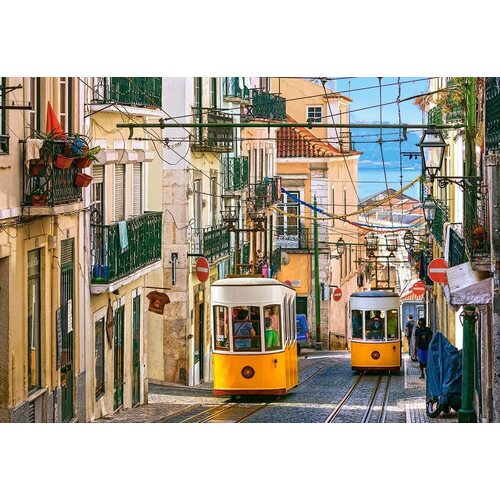 Castorland - Lisbon Trams, Portugal Puzzle 1000pc