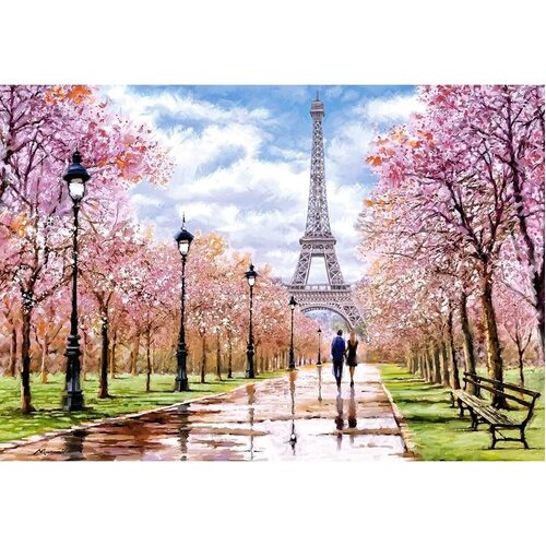 Castorland - Romantic Walk In Paris Puzzle 1000pc