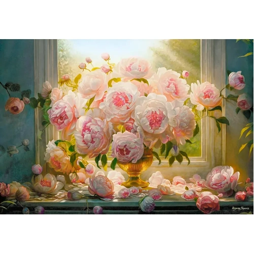 Castorland - Hot Summer Peonies Puzzle 1000pc