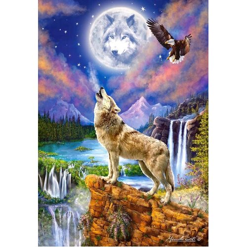Castorland - Wolf's Night Puzzle 1500pc