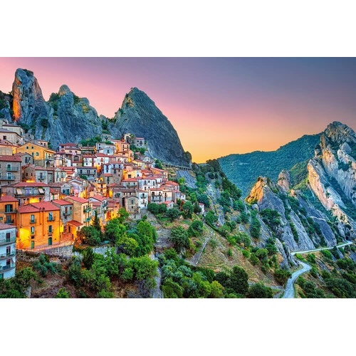 Castorland - Sunrise Over Castelmezzano Puzzle 1500pc (DAMAGED BOX)
