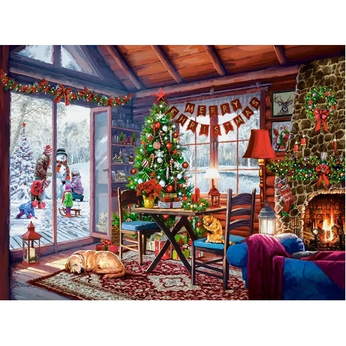 Castorland - Christmas Cottage Puzzle 2000pc