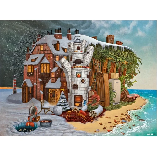 Castorland - Christmas Eve Madeira Puzzle 2000pc
