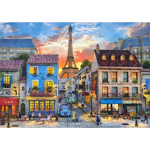 Castorland - Streets Of Paris Puzzle 500pc