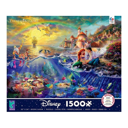 Buy Ceaco Kinkade Little Mermaid Puzzle 1500pc