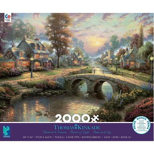 Ceaco - Thomas Kinkade Sunset Lamplight Puzzle 2000pc