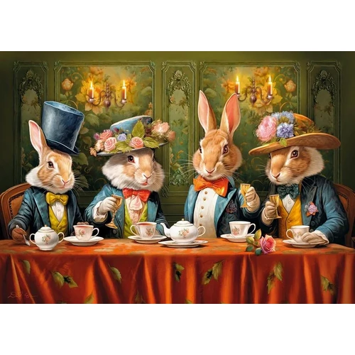 Cherry Pazzi - Fancy Bunny Party Puzzle 500pc