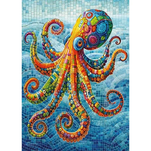 Cherry Pazzi - Slish Splash Octopus Puzzle 500pc