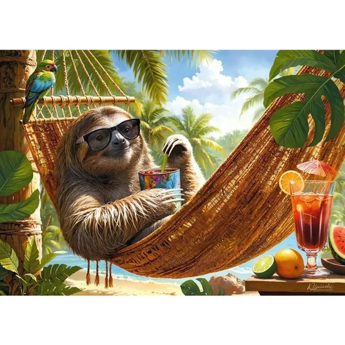 Cherry Pazzi - No Hurry, No Worries Puzzle 500pc