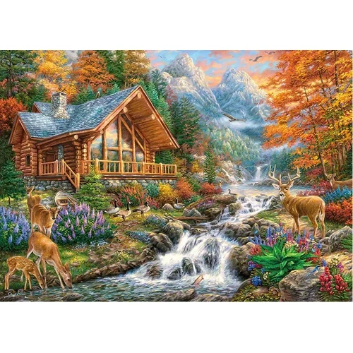 Cherry Pazzi - Alpine Serenity Puzzle 1000pc