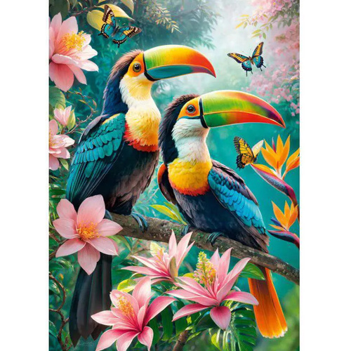 Cherry Pazzi - Toucans Paradise Puzzle 1000pc