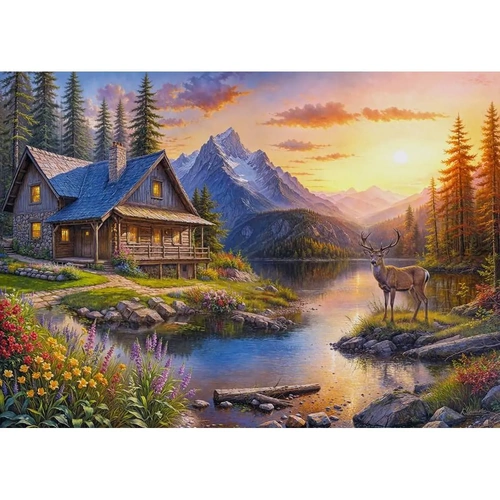 Cherry Pazzi - Mountain Dreams Puzzle 1000pc