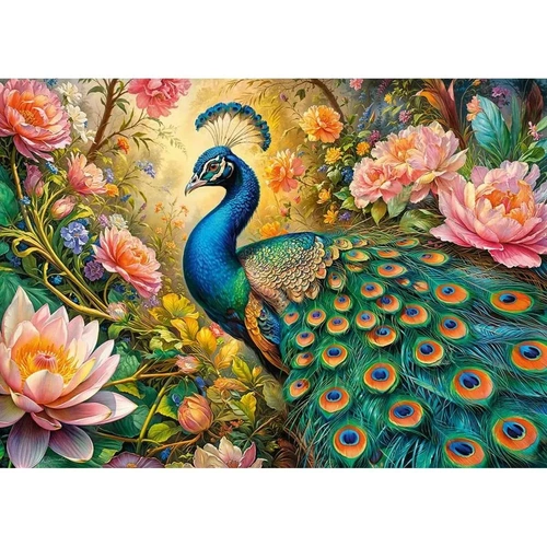 Cherry Pazzi - Peacock's Paradise Puzzle 1000pc