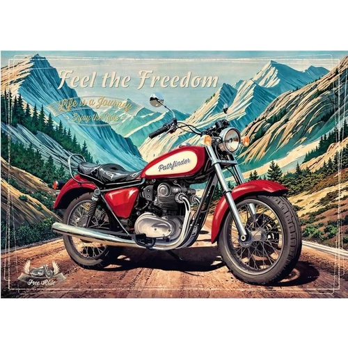 Cherry Pazzi - Feel the Freedom Puzzle 1000pc