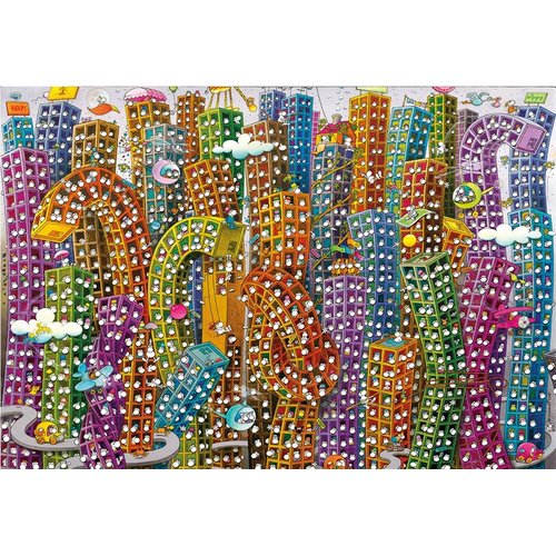 Clementoni - Mordillo - The Jungle Puzzle 2000pc