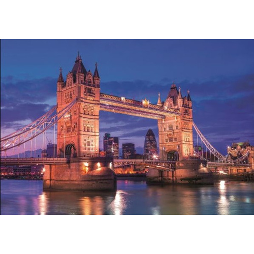 Clementoni - Tower Bridge at Night Puzzle 1000pc