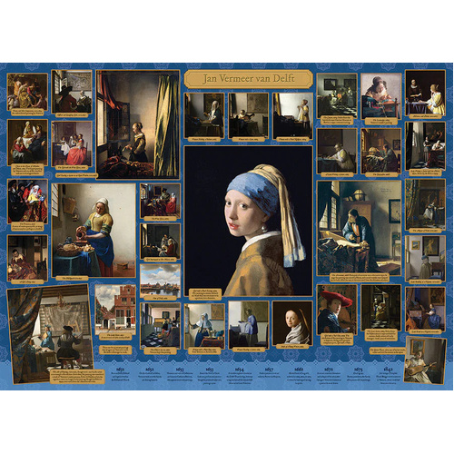 Cobble Hill - Vermeer Puzzle 1000pc