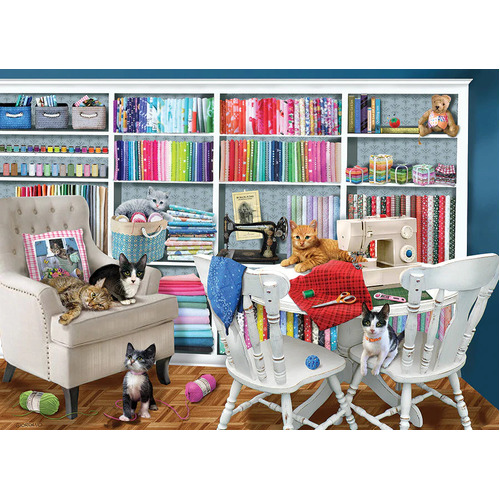Cobble Hill - Sewing Room Puzzle 1000pc