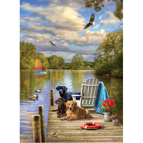 Cobble Hill - Dog Day Afternoon Puzzle 1000pc