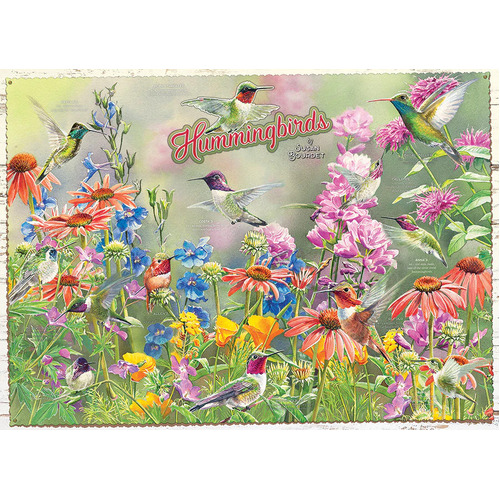 Cobble Hill - Hummingbirds Puzzle 1000pc