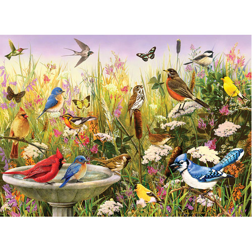 Cobble Hill - Feathered Friends Puzzle 1000pc